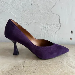 Isabelle Paris IS420 Purple Suede Shoes_Isabelle-Paris