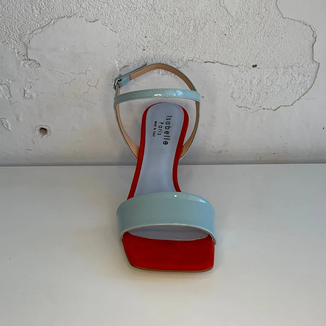 Isabelle Paris IS641 Celeste Rosso (Blue/Red) - LAST PAIR size 42 Shoes_Isabelle-Paris