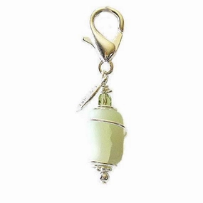 Jade Healing Dog Collar Charm Pawmulet