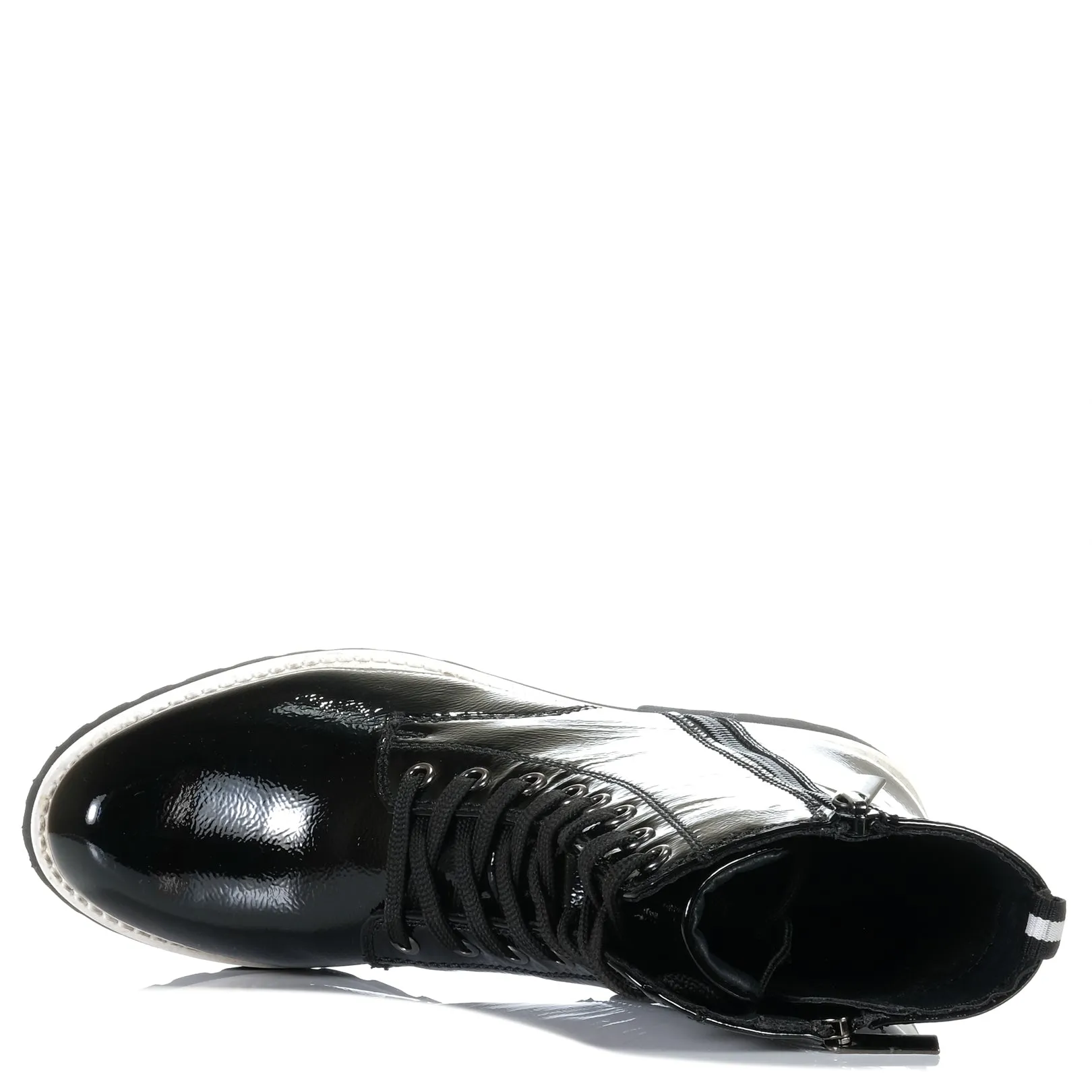 Josef Seibel Sallina 08 Schwarz Black Patent Shoes_Josef-Seibel