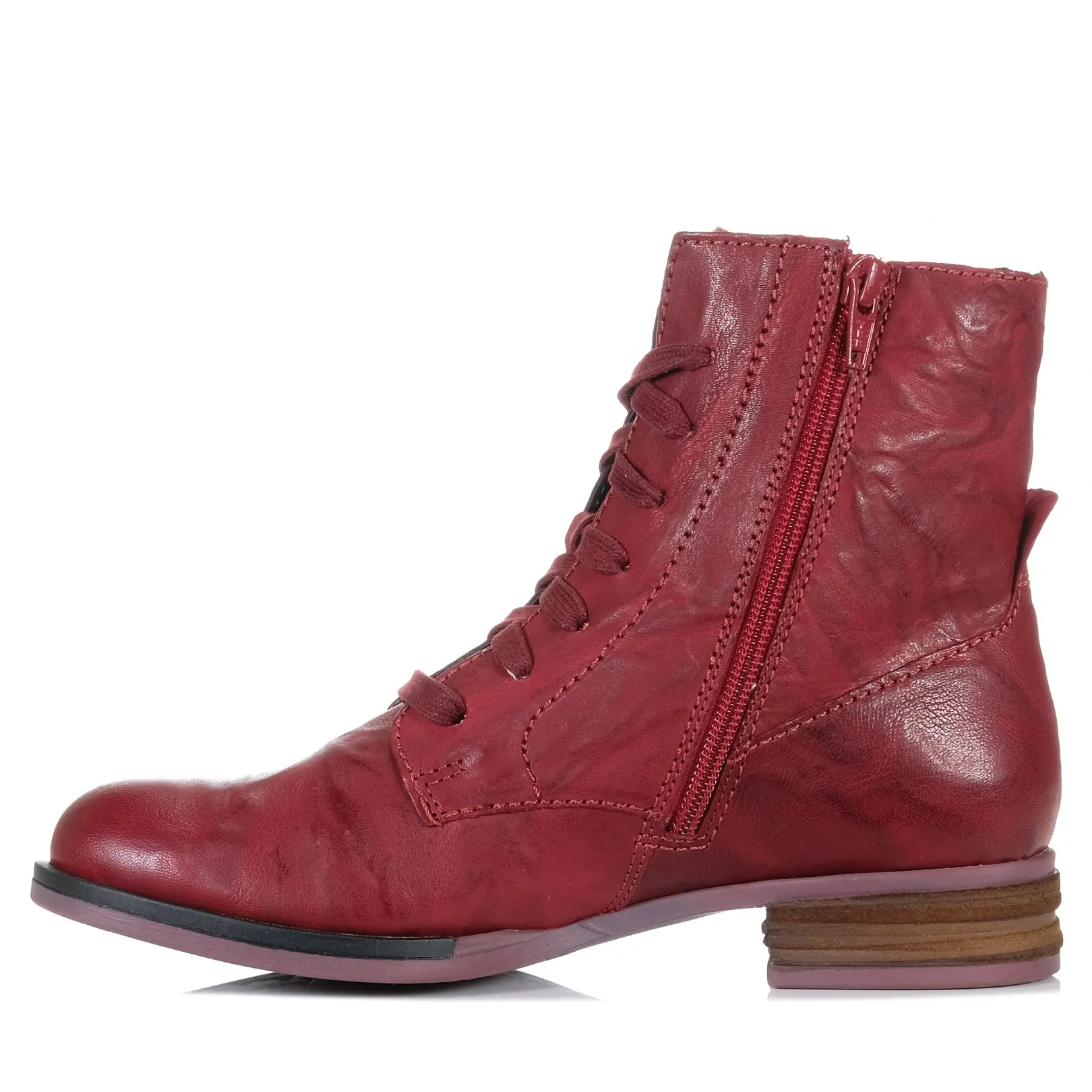 Josef Seibel Sanja 01 Bordeaux Red Shoes_Josef-Seibel