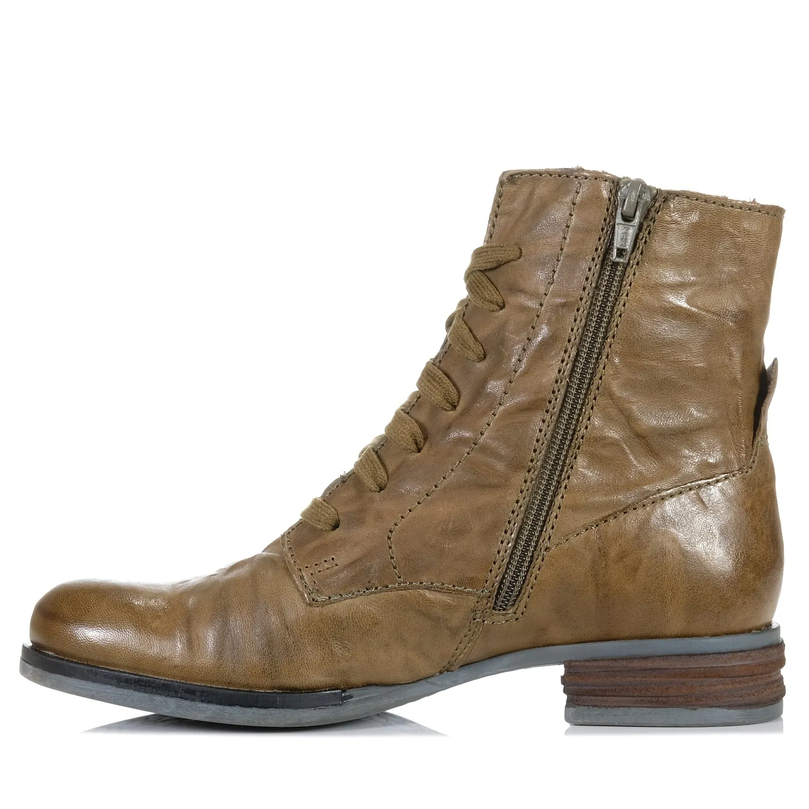 Josef Seibel Sanja 01 Olive Green Shoes_Josef-Seibel