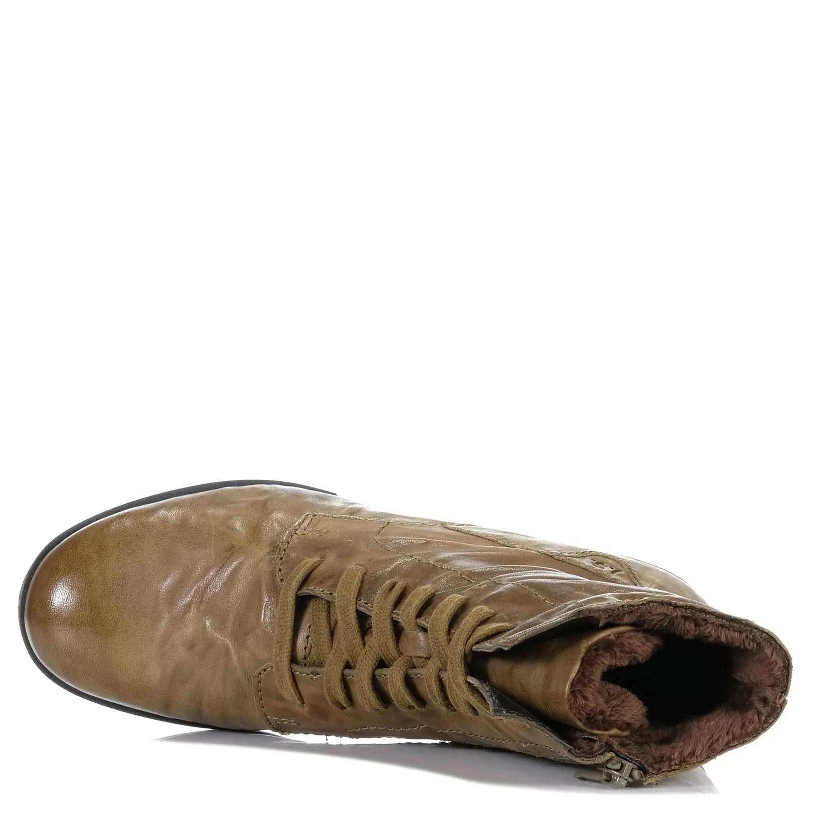 Josef Seibel Sanja 01 Olive Green Shoes_Josef-Seibel