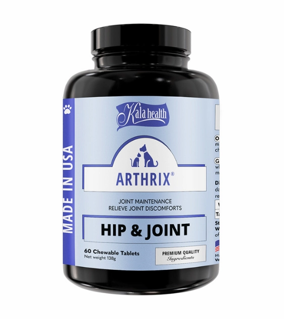 Kala Health ARTHRIX (Hip & Joint) Joint Maintenance Supplement for Dogs and Cats