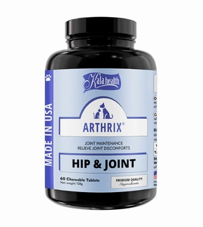 Kala Health ARTHRIX (Hip & Joint) Joint Maintenance Supplement for Dogs and Cats pet housekeeping,dog mess kit