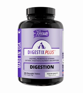 Kala Health DIGESTIX PLUS (Digestion) Optimal DIgestion & Nutrient Absorption Supplements for Dogs and Cats