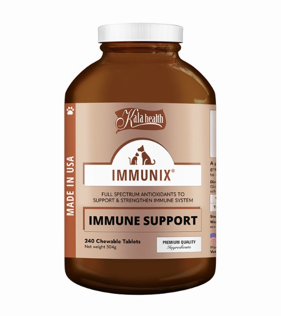 Kala Health IMMUNIX (Immune Support) Full Spectrum Antioxidants Supplements for Dogs and Cats