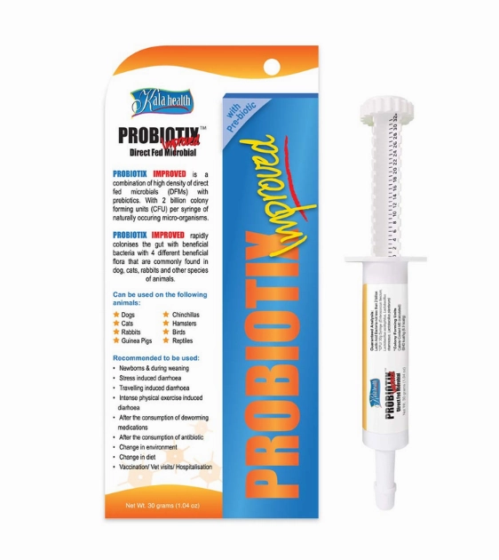 Kala Health PROBIOTIX IMPROVED Supplement for Dogs and Cats