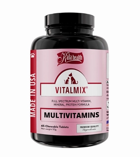 Kala Health VITALMIX (Multivitamins) Full Spectrum Multivitamins Supplements for Dogs and Cats dog oral care,pet dental