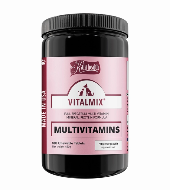 Kala Health VITALMIX (Multivitamins) Full Spectrum Multivitamins Supplements for Dogs and Cats