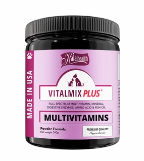 Kala Health VITALMIX PLUS (Multivitamins) Full Spectrum Multivitamins Supplements for Dogs and Cats dog nutrition,healthy dog food