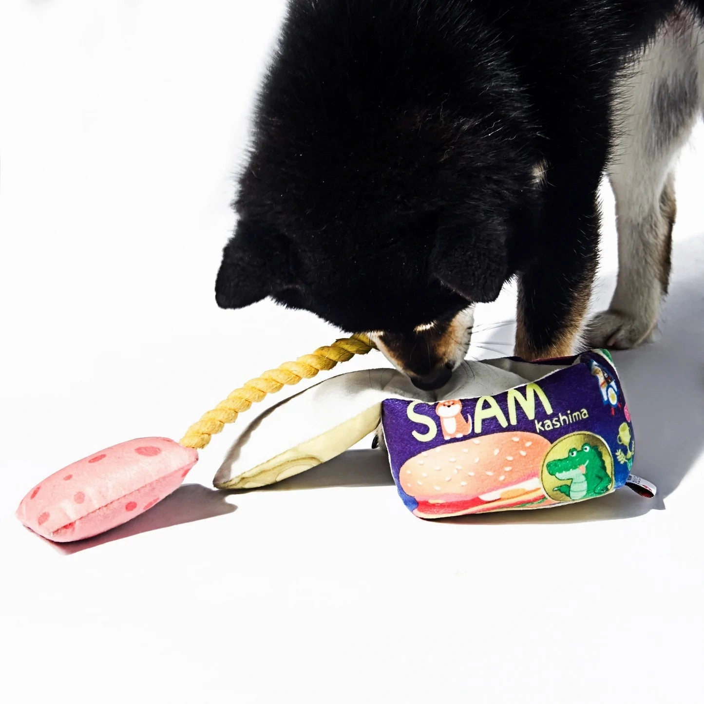 Kashima Chew Dog Toy (Luncheon Meat)
