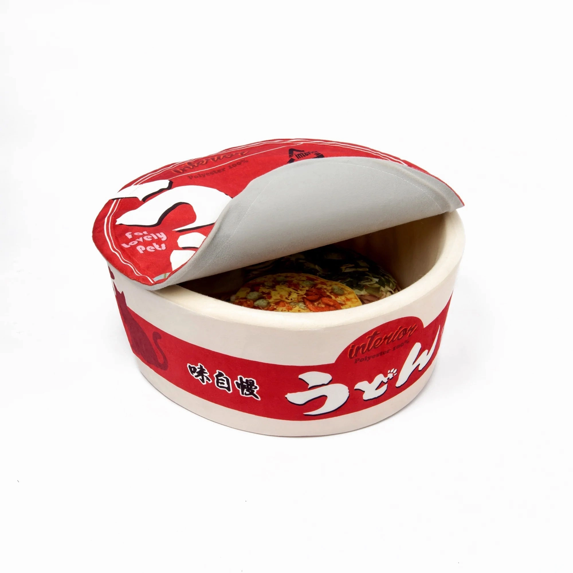 Kashima Soba Noodles Bed For Dogs & Cats (Blue)