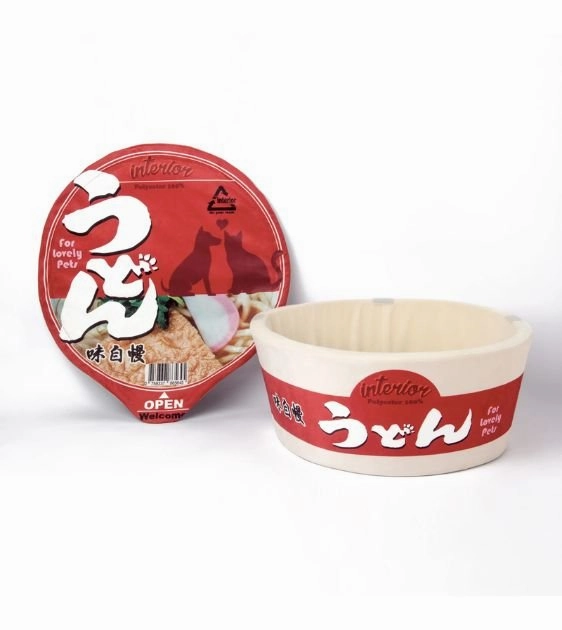 Kashima Soba Noodles Bed For Dogs & Cats (Blue)