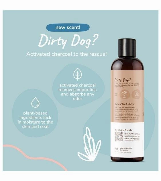 Kin Kind Deep Clean Natural - Almond Vanilla Dog Shampoo
