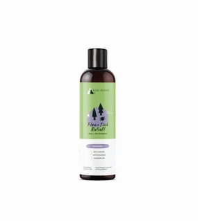 Kin Kind Flea & Tick Relief! Natural Dog & Cat Shampoo (Lavender) dog shampoo,bathing supplies