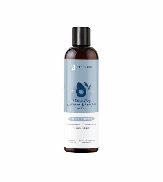 Kin Kind Itchy Dog Natural - Tea Tree Grapefruit Dog Shampoo dog shampoo,bathing supplies