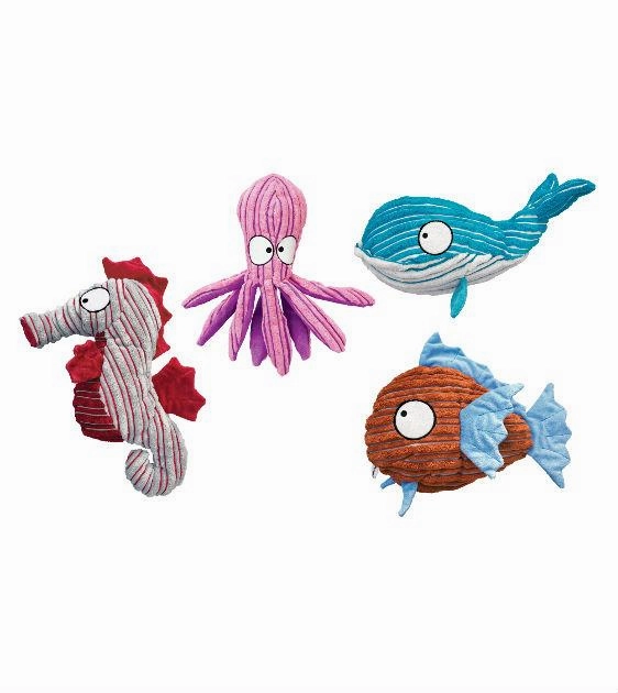 Kong Cuteseas Octopus Plush Dog Toy