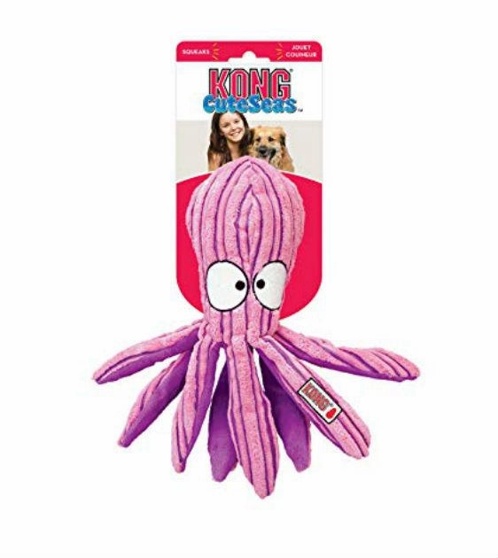 Kong Cuteseas Octopus Plush Dog Toy