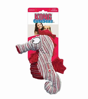 Kong Cuteseas Seahorse Plush Dog Toy