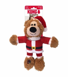 Kong Holiday Wild Knots Bear Plush Dog Toy (Random Colour) pet souvenir,gift item