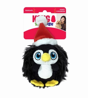 Kong Holiday Zigwigz Penguin Squeak Dog Toy wet dog food,moist dog food
