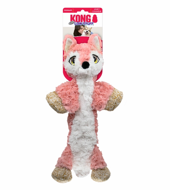 Kong Low Stuff Fox Flopzie Dog Toy