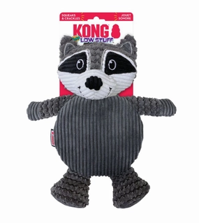 Kong Low Stuff Raccoon Crackle Tummiez Dog Toy large breed food,big dog food