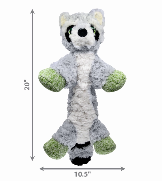 Kong Low Stuff Raccoon Flopzie Dog Toy