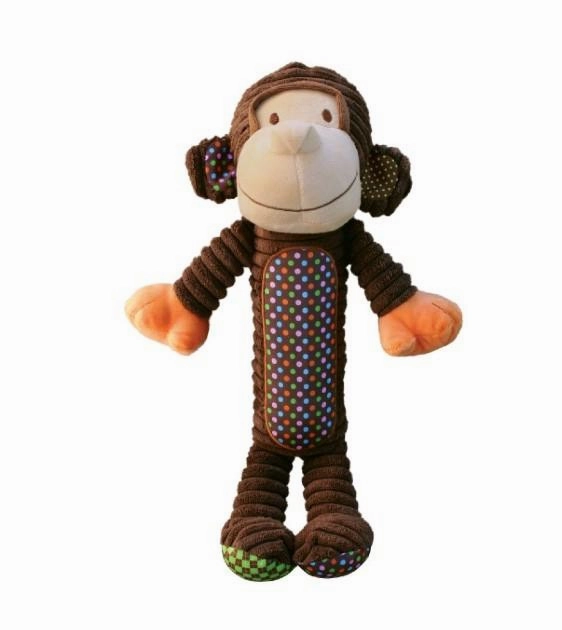 Kong Patches Adorables Monkey Dog Toy pet souvenir,gift item