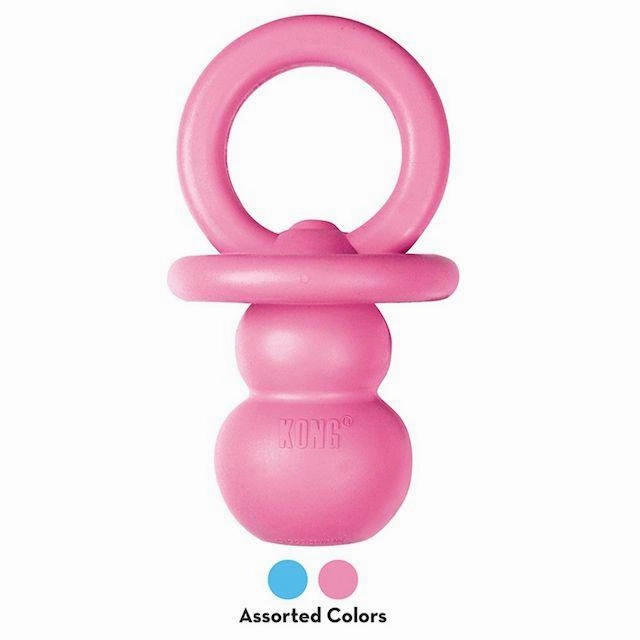 Kong Puppy Binkie Dog Toy (Assorted Colours)