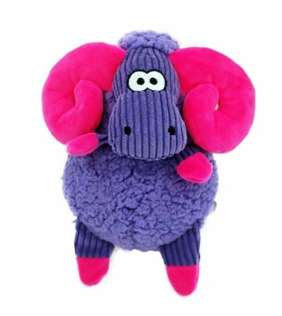 Kong Sherps Floofs Big Horn Plush Dog Toy