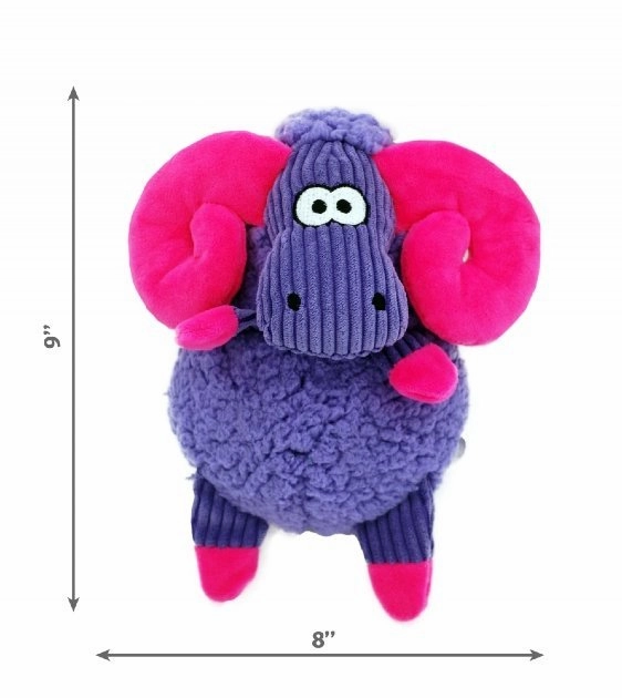 Kong Sherps Floofs Big Horn Plush Dog Toy