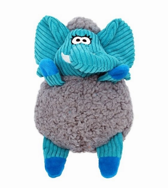 Kong Sherps Floofs Elephant Plush Dog Toy
