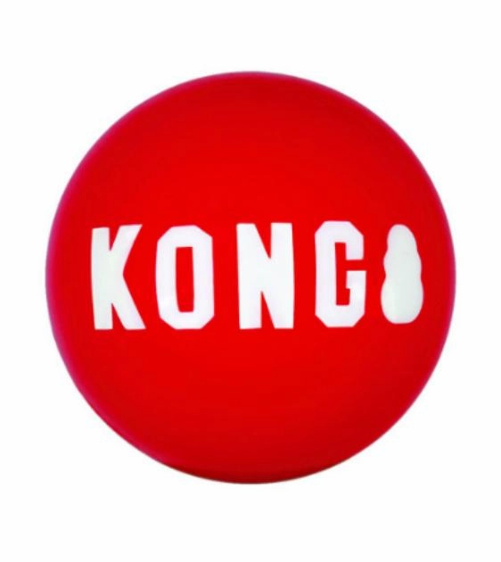 Kong Signature Ball (2 pack) Dog Toy small breed food,tiny dog food