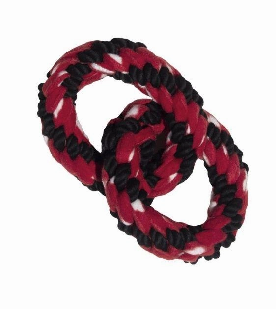 Kong Signature Rope Double Ring Tug Dog Toy