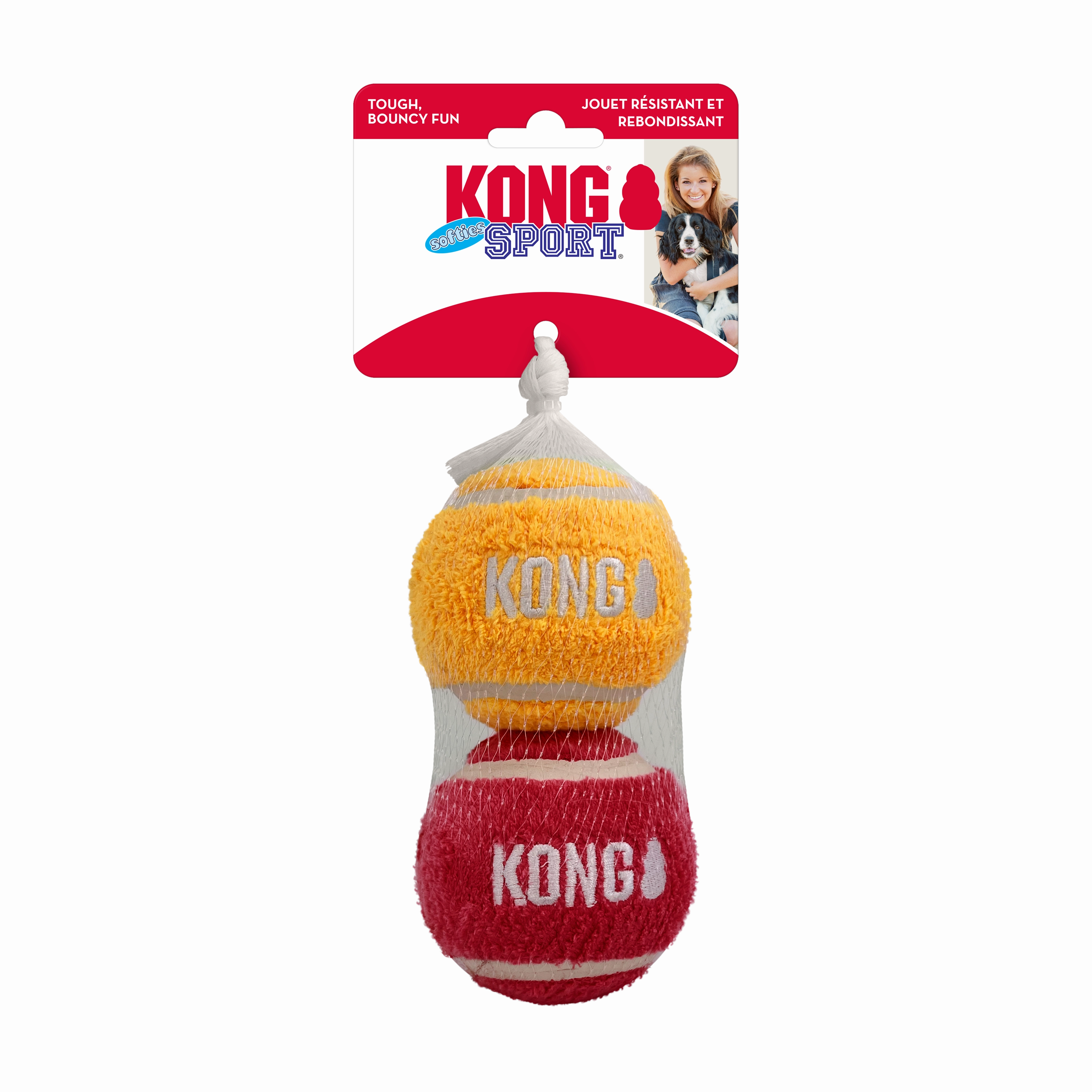 Kong Sport Softies Ball 2pk for Large Dogs fetch toy,dog ball