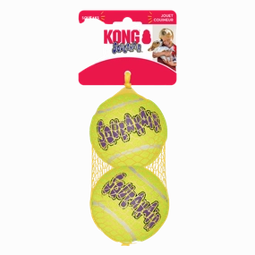 Kong Squeakair Ball 2pk for Large Dogs fetch toy,dog ball