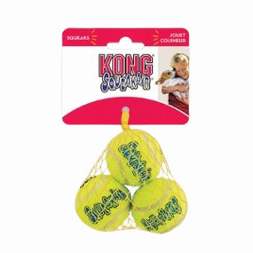 Kong Squeakair Ball 3pk for XS Dogs fetch toy,dog ball
