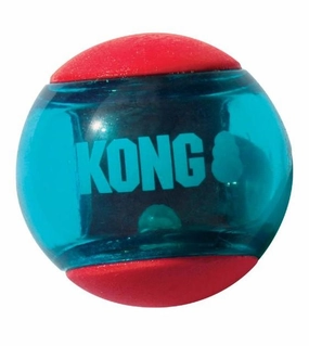 Kong Squeezz Action (Red) Ball Dog Toy pet souvenir,gift item