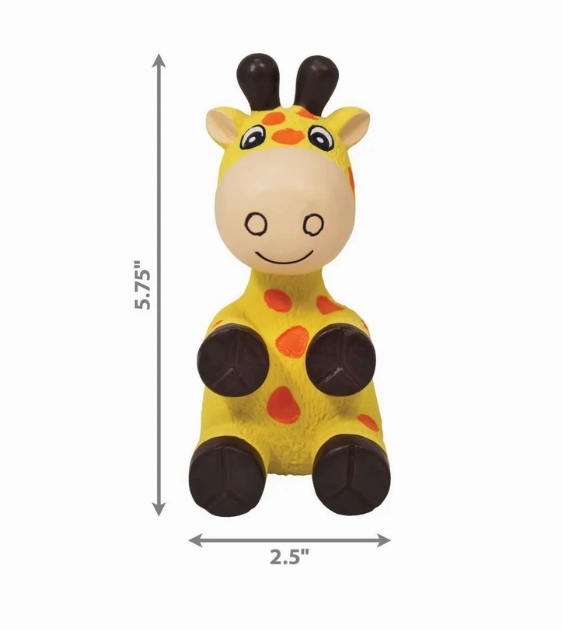 Kong Wiggi Giraffe Dog Toy