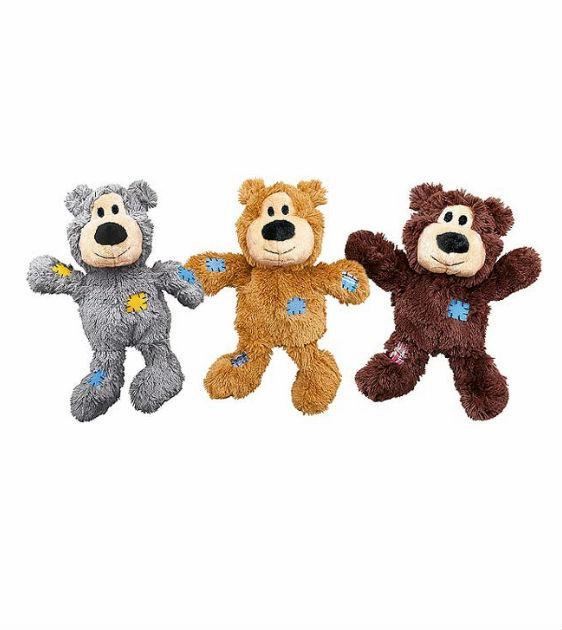 Kong Wild Knots Bear Dog Toy (Assorted Colours) pet souvenir,gift item