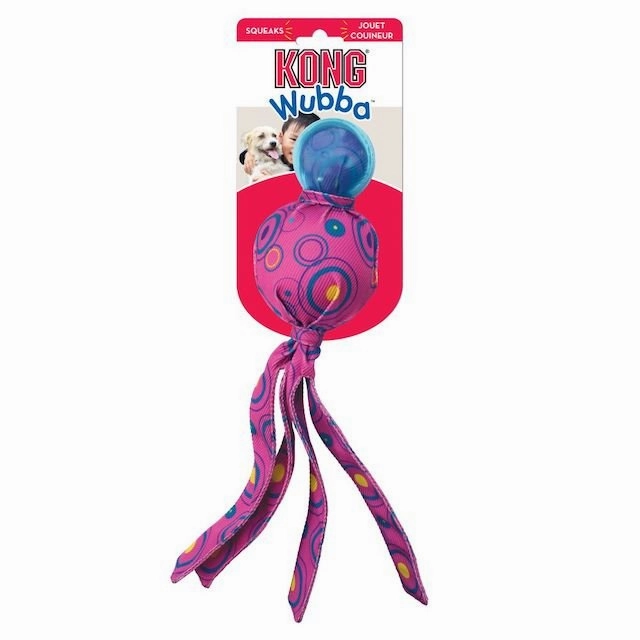 Kong Wubba Cosmos Dog Toy (Assorted Colours)