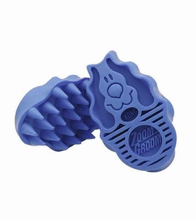 Kong ZoomGroom Dog Brush (Boysenberry)