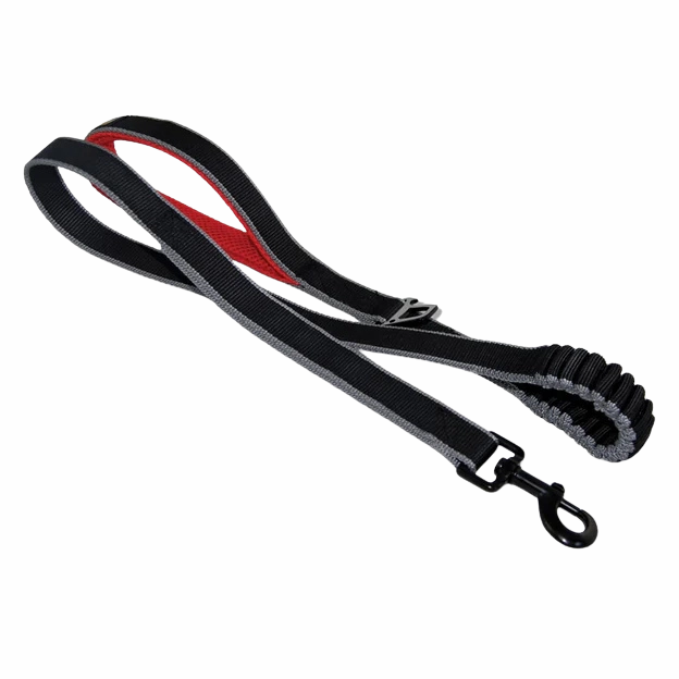 Kurgo Springback Leash 48" Black dog bow tie,pet bandana,dog scarf