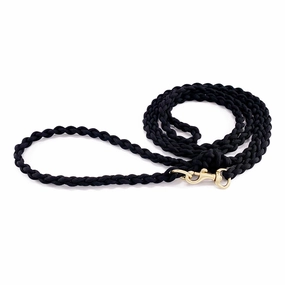 Lambert Finn Leather Dog Leash Onyx dog mobility,outdoor pet aid