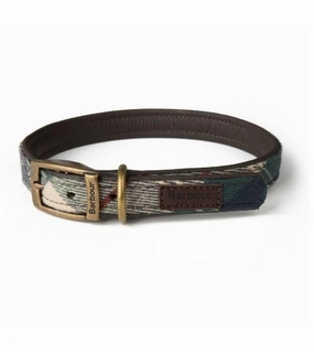 Land Rover Barbour Leather Dog Collar dog charms,dog ID