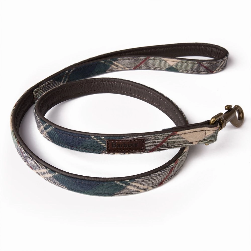 Land Rover Barbour Leather Dog Leash