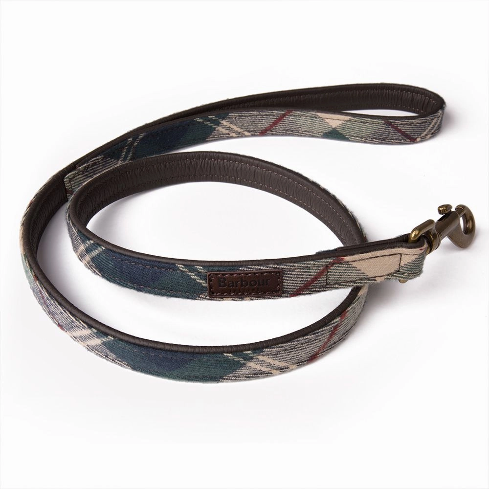 Land Rover Barbour Leather Dog Leash