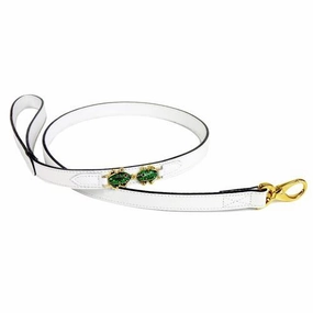 Leap Frog Collection Dog Leash White Patent dog mixer,pet meal booster